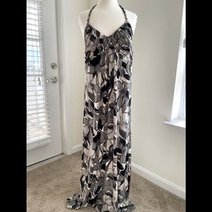 3/$30 Floral Halter Maxi Dress